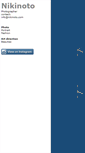 Mobile Screenshot of nikinoto.com